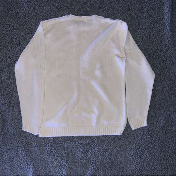 Chaps White Sweater - Picture 2 of 5